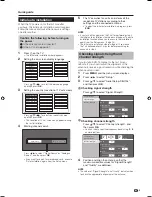 Preview for 11 page of Sharp Aquos LC-42X20E Operation Manual