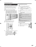 Preview for 21 page of Sharp Aquos LC-42X20E Operation Manual