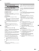 Preview for 29 page of Sharp Aquos LC-42X20E Operation Manual