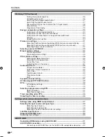 Preview for 4 page of Sharp Aquos LC-65RX1X Operation Manual