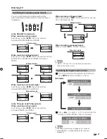 Preview for 29 page of Sharp Aquos LC-65RX1X Operation Manual