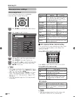 Preview for 36 page of Sharp Aquos LC-65RX1X Operation Manual