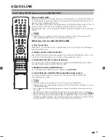 Preview for 53 page of Sharp Aquos LC-65RX1X Operation Manual