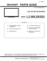 Preview for 41 page of Sharp AQUOS LC-80LE632U Service Manual