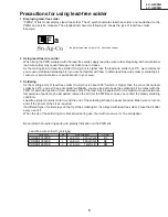 Preview for 5 page of Sharp Aquos LC-G5C26U Service Manual