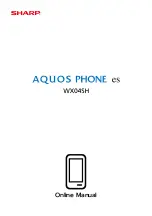 Preview for 1 page of Sharp Aquos Phone es WX04SH Online Manual