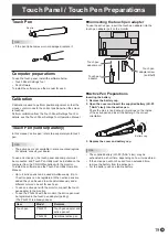 Preview for 19 page of Sharp aquos PN-L603B Operation Manual