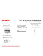 Preview for 20 page of Sharp AR-AR-M355N Quick Reference Manual