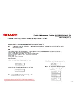 Preview for 25 page of Sharp AR-AR-M355N Quick Reference Manual