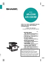 Preview for 1 page of Sharp AR-C260 Operation Manual