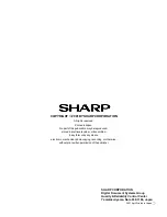 Preview for 19 page of Sharp AR-D11 Service Manual