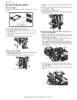 Preview for 43 page of Sharp AR M550N - B/W Laser - Copier Installation Manual