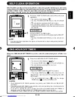 Preview for 15 page of Sharp AY-XP12FR Operation Manual