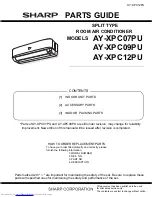 Preview for 33 page of Sharp AY-XPC07PU Service Manual