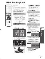 Preview for 33 page of Sharp BD-HP21 Operation Manual