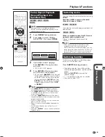 Preview for 31 page of Sharp BD-HP50U - AQUOS Blu-Ray Disc Player Operation Manual