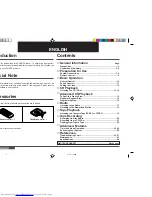 Preview for 2 page of Sharp CD-BA3100 Operation Manual