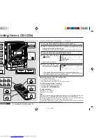 Preview for 22 page of Sharp CD-BA3100 Operation Manual