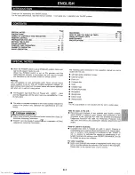 Preview for 3 page of Sharp CD-C700X Operation Manual