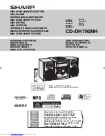 Sharp CD-DH790NH Operation Manual preview