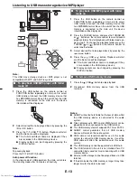 Preview for 22 page of Sharp CD-DH790NH Operation Manual