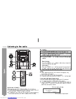 Preview for 30 page of Sharp CD-DK890N Operation Manual