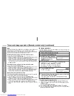 Preview for 38 page of Sharp CD-DK890N Operation Manual