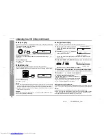 Preview for 18 page of Sharp CD-DP900E Operation Manual