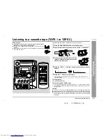 Preview for 21 page of Sharp CD-DP900E Operation Manual