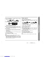 Preview for 27 page of Sharp CD-DP900E Operation Manual