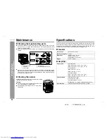 Preview for 30 page of Sharp CD-DP900E Operation Manual