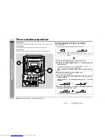 Preview for 34 page of Sharp CD-DP900H Operation Manual