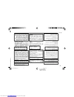 Preview for 3 page of Sharp CD-DV999W Operation Manual