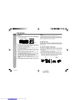 Preview for 6 page of Sharp CD-DV999W Operation Manual