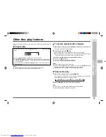 Preview for 29 page of Sharp CD-DVD500H Operation Manual