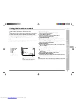 Preview for 31 page of Sharp CD-DVD500H Operation Manual