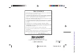 Preview for 32 page of Sharp CD-ES222E Operation Manual