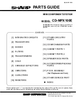 Preview for 53 page of Sharp CD-MPX100E Service Manual