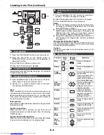 Preview for 17 page of Sharp CP-DAB10NH Operation Manual