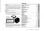 Preview for 3 page of Sharp CP-DP900S Operation Manual