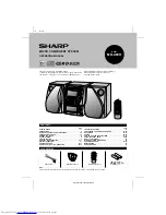 Sharp CP-X60H Operation Manual preview