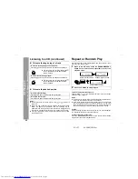 Preview for 20 page of Sharp CP-XL3000U Operation Manual