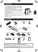 Preview for 9 page of Sharp CV-13NH Installation And Operation Manual