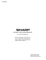 Preview for 52 page of Sharp CV-P09LX Service Manual