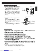 Preview for 7 page of Sharp CV10CTXB Installation And Operation Manual