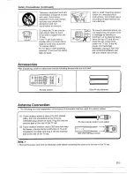 Preview for 3 page of Sharp CX51N3 Operation Manual