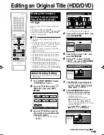 Preview for 85 page of Sharp DV-HR400S Operation Manual