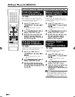 Preview for 94 page of Sharp DV-HR400S Operation Manual