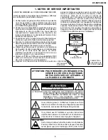 Preview for 3 page of Sharp DV-NC55C Service Manual