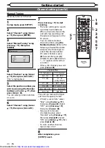 Preview for 20 page of Sharp DV-RW360S Operation Manual